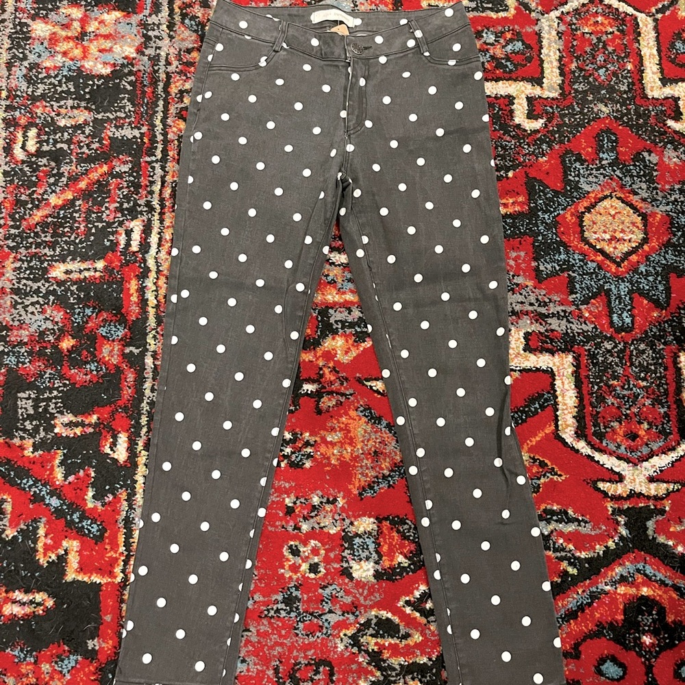 Irene’s Story Pima Dot Skinny Jeans! 🤍